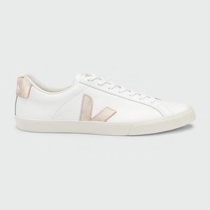 VEJA Esplar Bicolor Leather Low-Top Sneakers